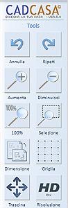 CadCasa 5: Comandi Tools
